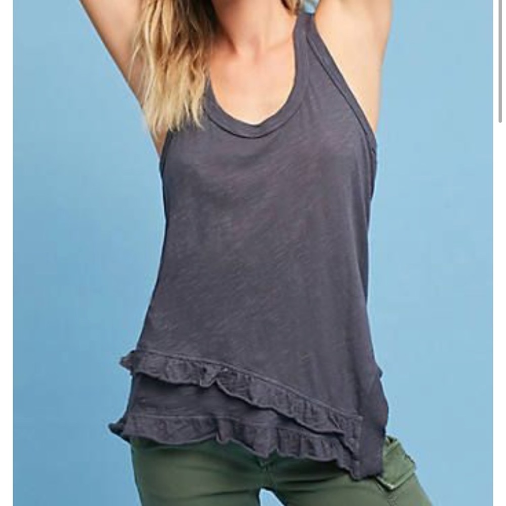 Anthro left of center tunic tank